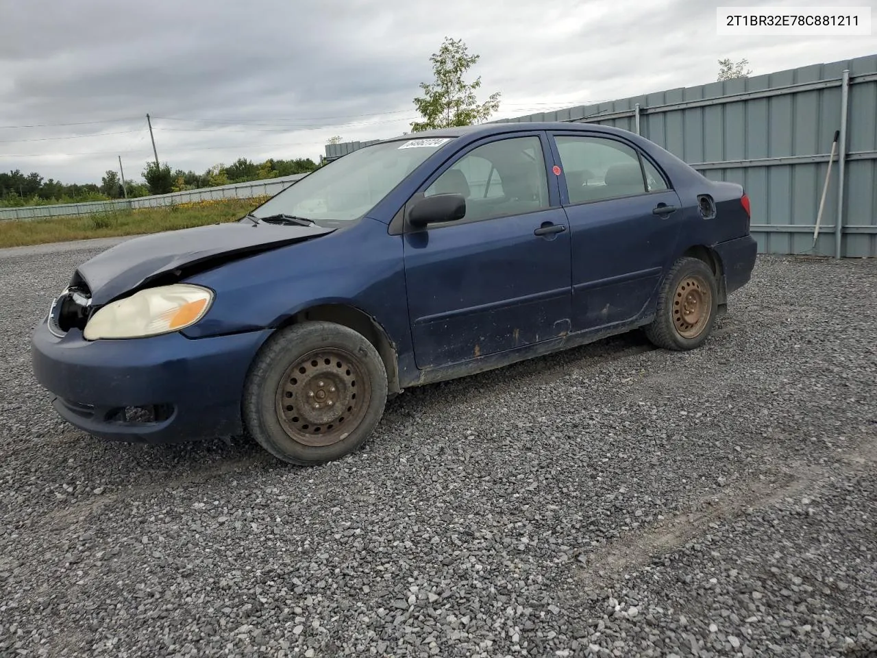 2008 Toyota Corolla Ce VIN: 2T1BR32E78C881211 Lot: 64962724