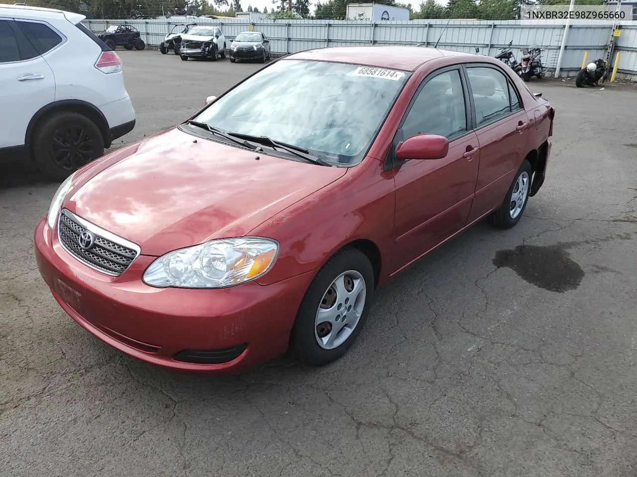 2008 Toyota Corolla Ce VIN: 1NXBR32E98Z965660 Lot: 68581614