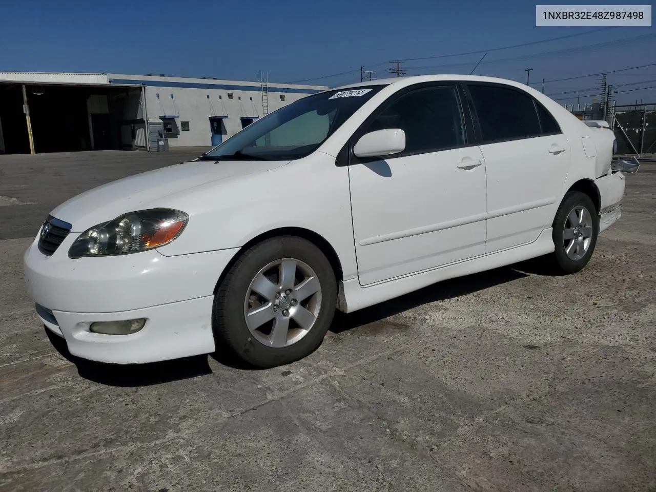 2008 Toyota Corolla Ce VIN: 1NXBR32E48Z987498 Lot: 69079114