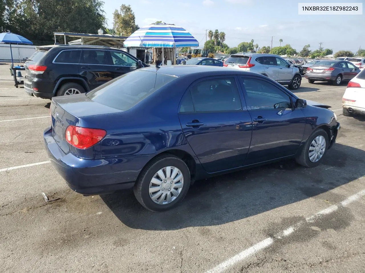 2008 Toyota Corolla Ce VIN: 1NXBR32E18Z982243 Lot: 71310944