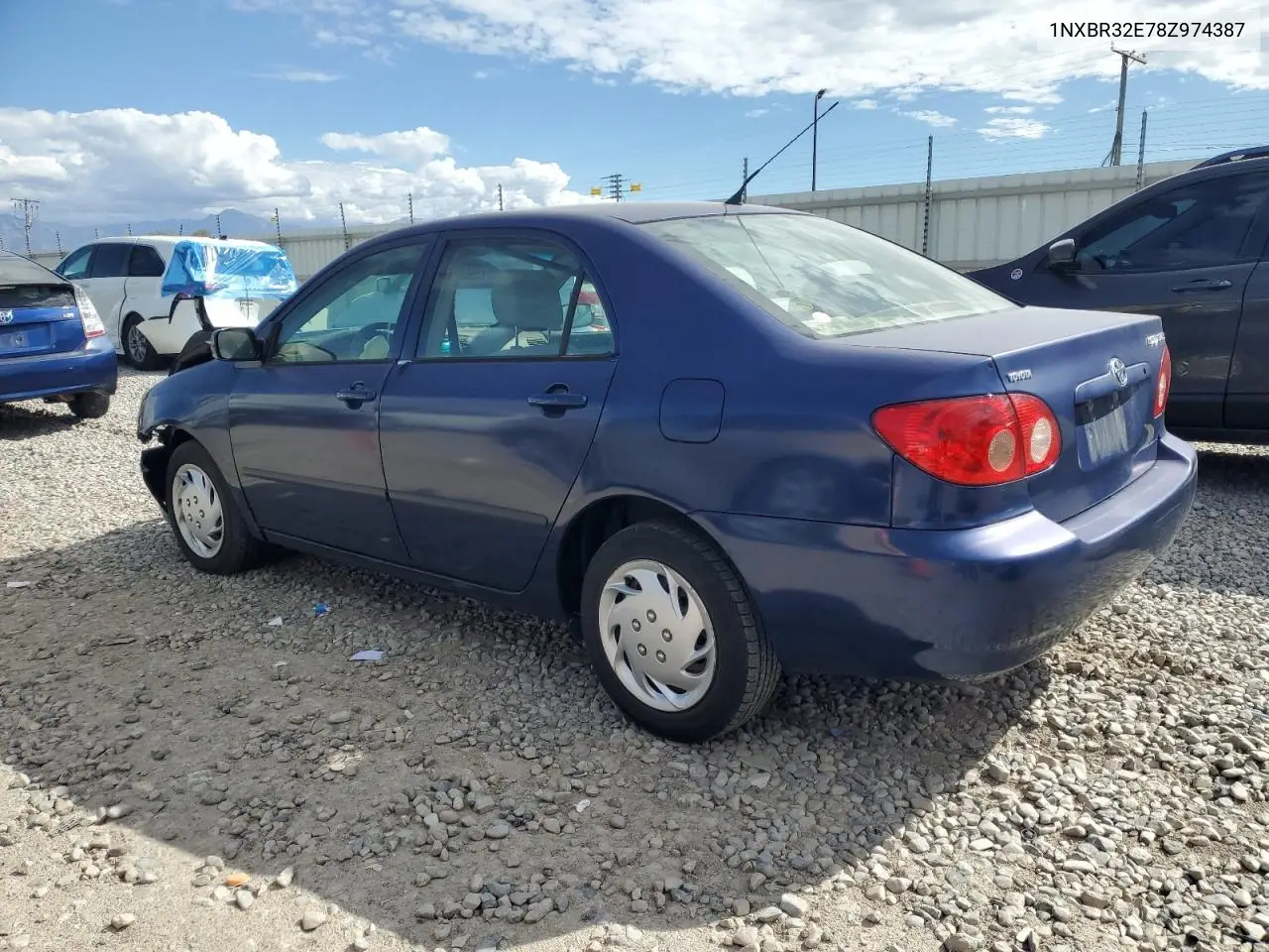 1NXBR32E78Z974387 2008 Toyota Corolla Ce