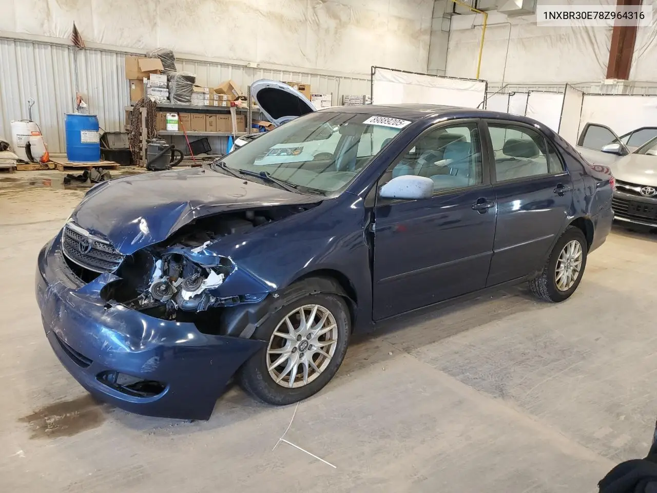 1NXBR30E78Z964316 2008 Toyota Corolla Ce