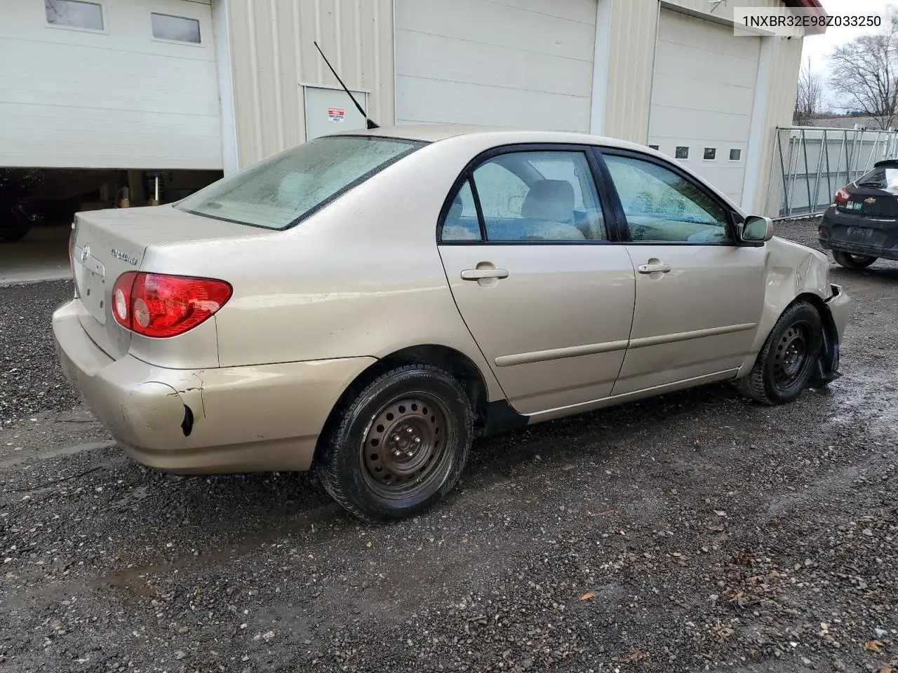 1NXBR32E98Z033250 2008 Toyota Corolla Ce