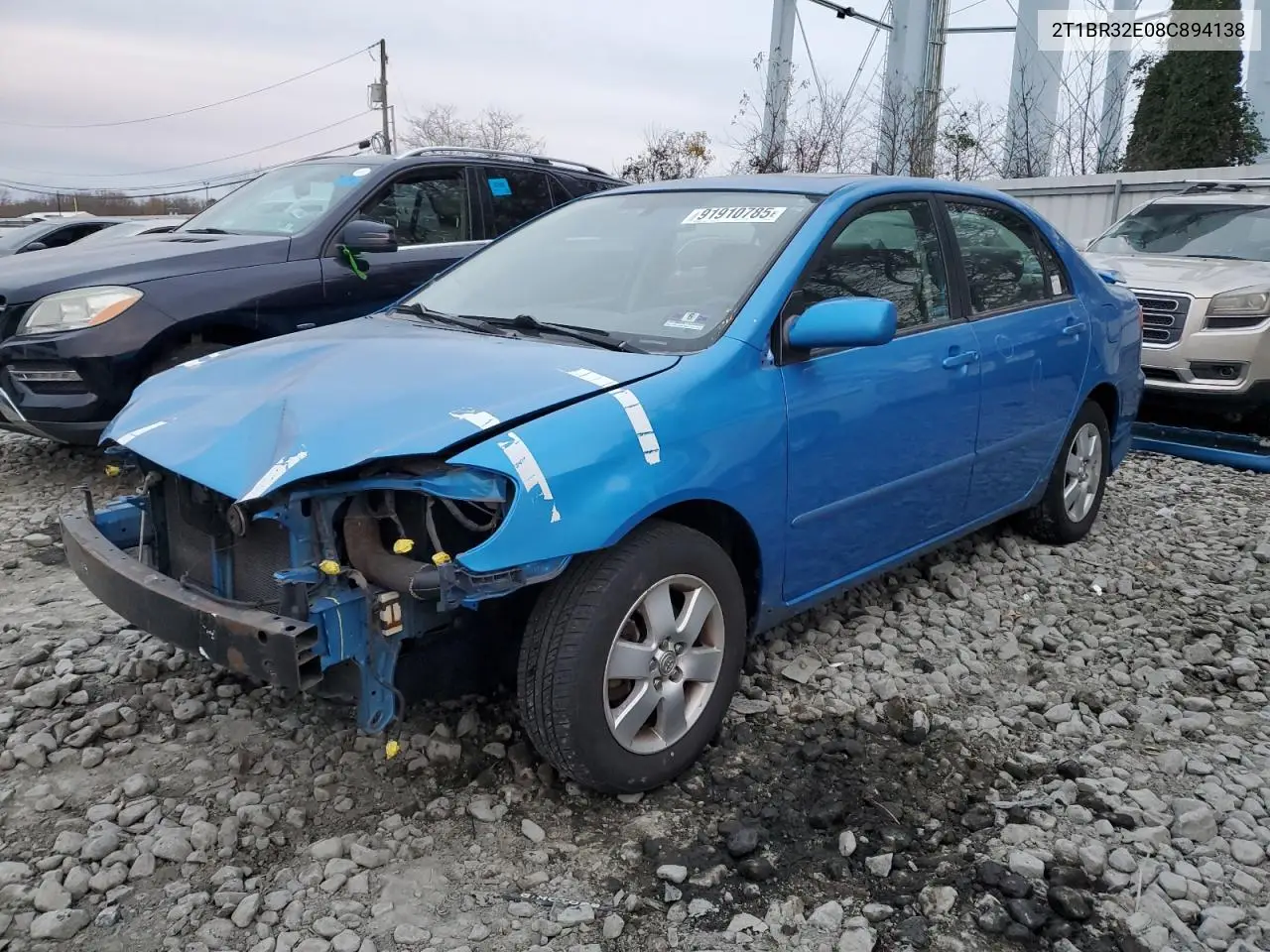 2T1BR32E08C894138 2008 Toyota Corolla Ce