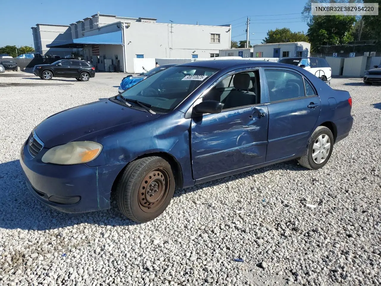 1NXBR32E38Z954220 2008 Toyota Corolla Ce
