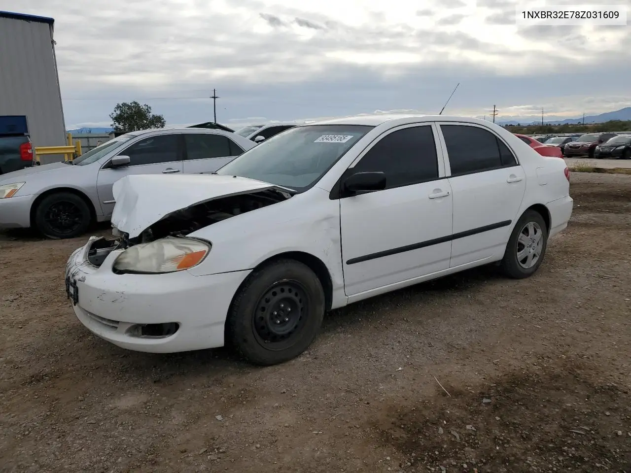 1NXBR32E78Z031609 2008 Toyota Corolla Ce