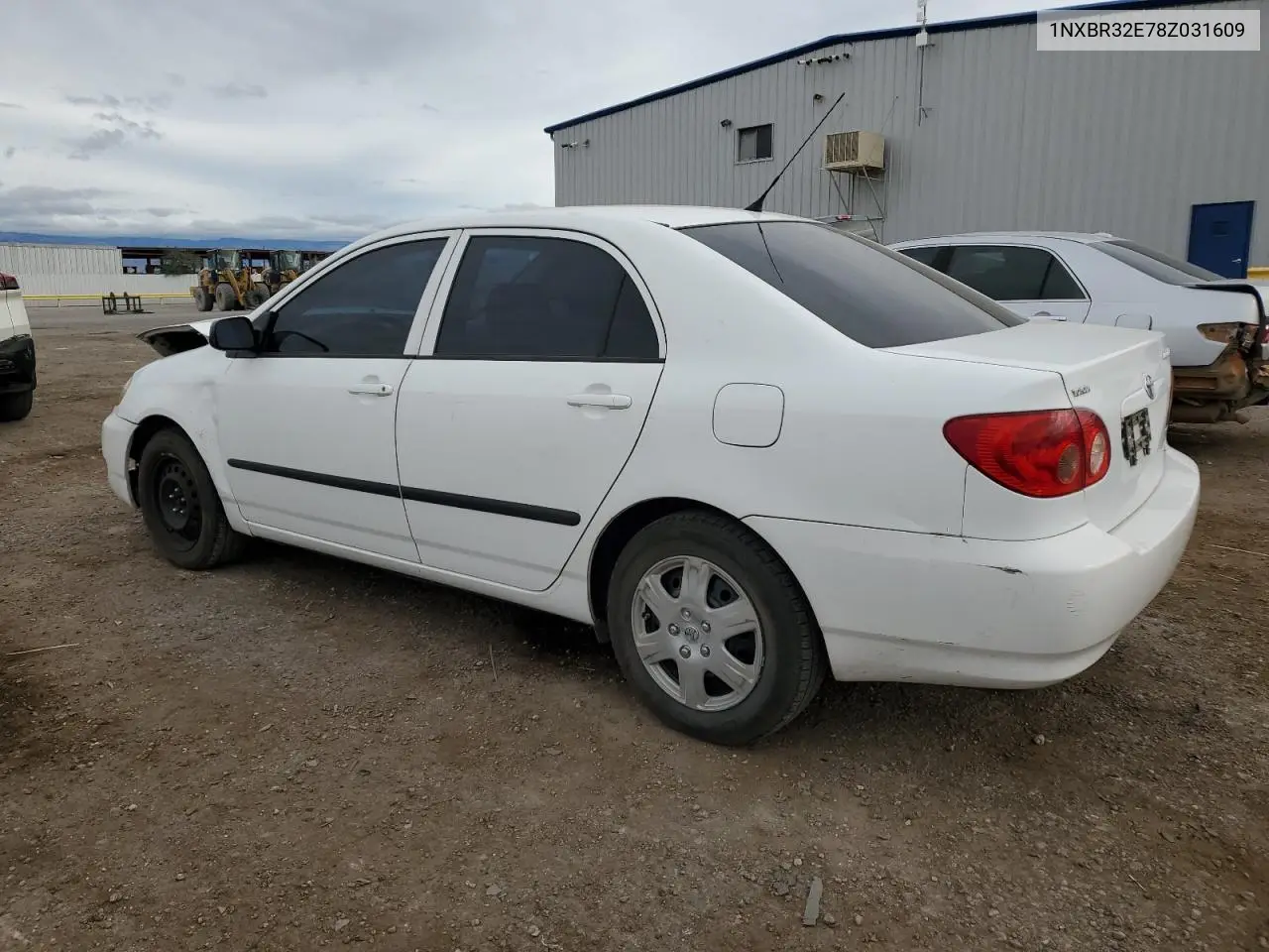 1NXBR32E78Z031609 2008 Toyota Corolla Ce