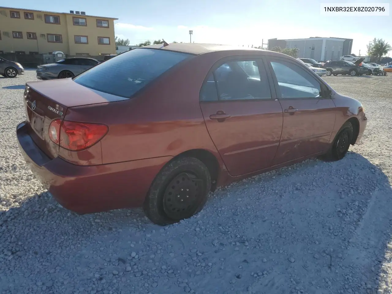 1NXBR32EX8Z020796 2008 Toyota Corolla Ce