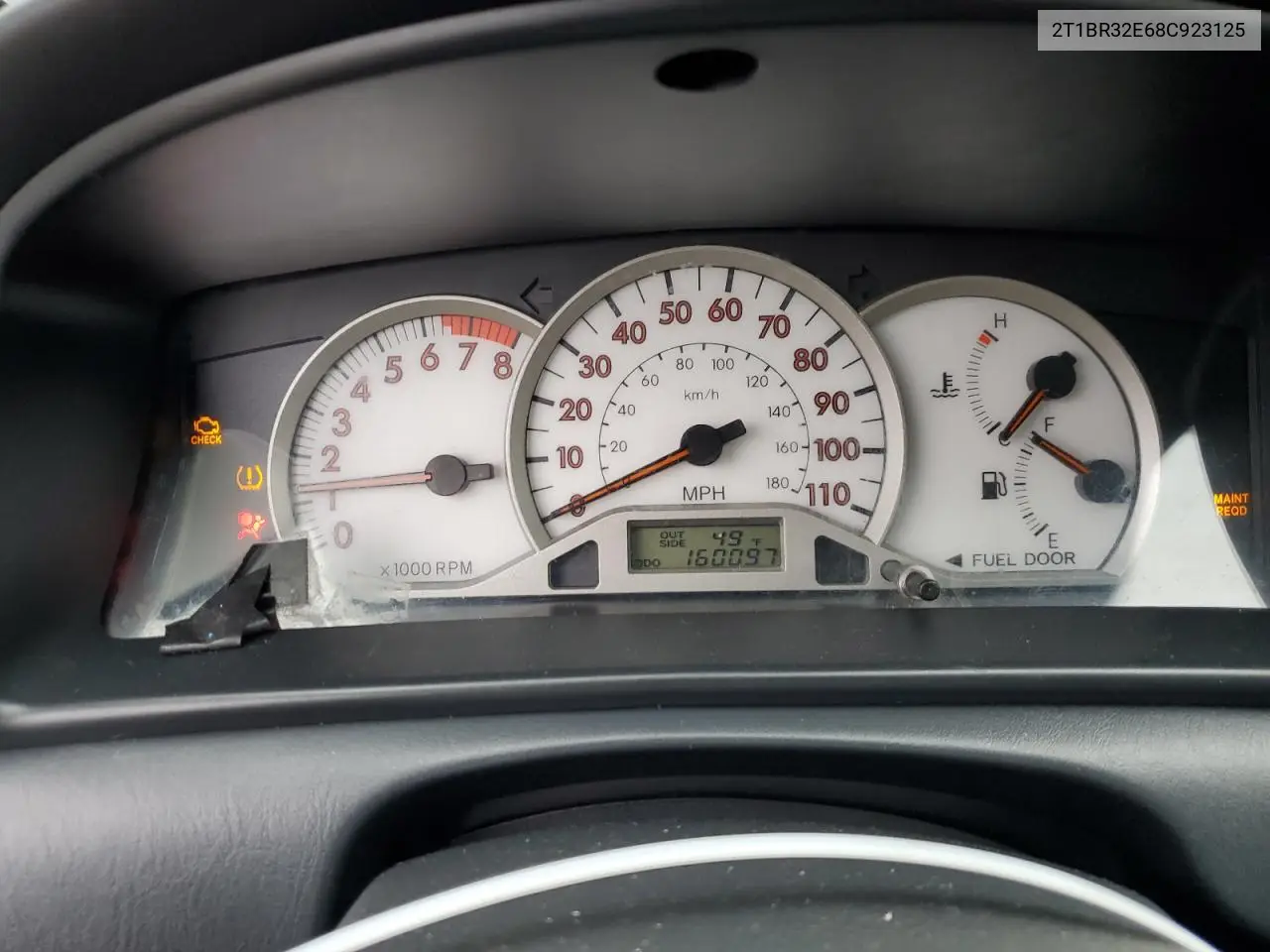 2T1BR32E68C923125 2008 Toyota Corolla Ce