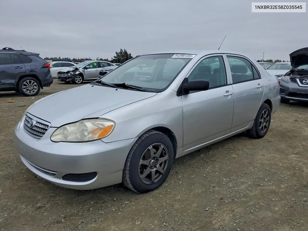 1NXBR32E58Z035545 2008 Toyota Corolla Ce
