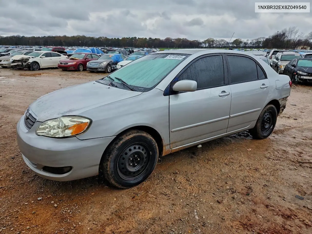 1NXBR32EX8Z049540 2008 Toyota Corolla Ce
