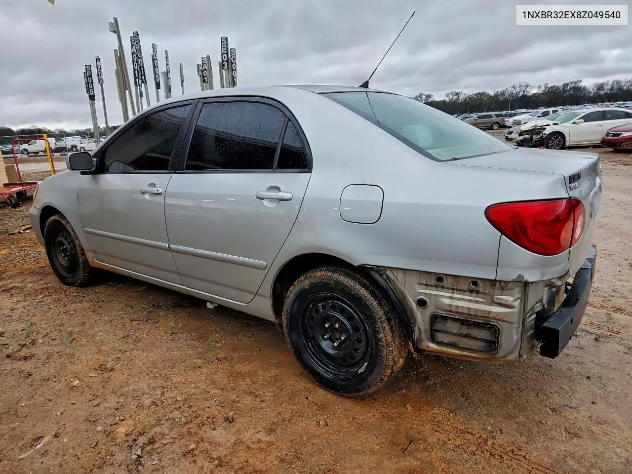 1NXBR32EX8Z049540 2008 Toyota Corolla Ce