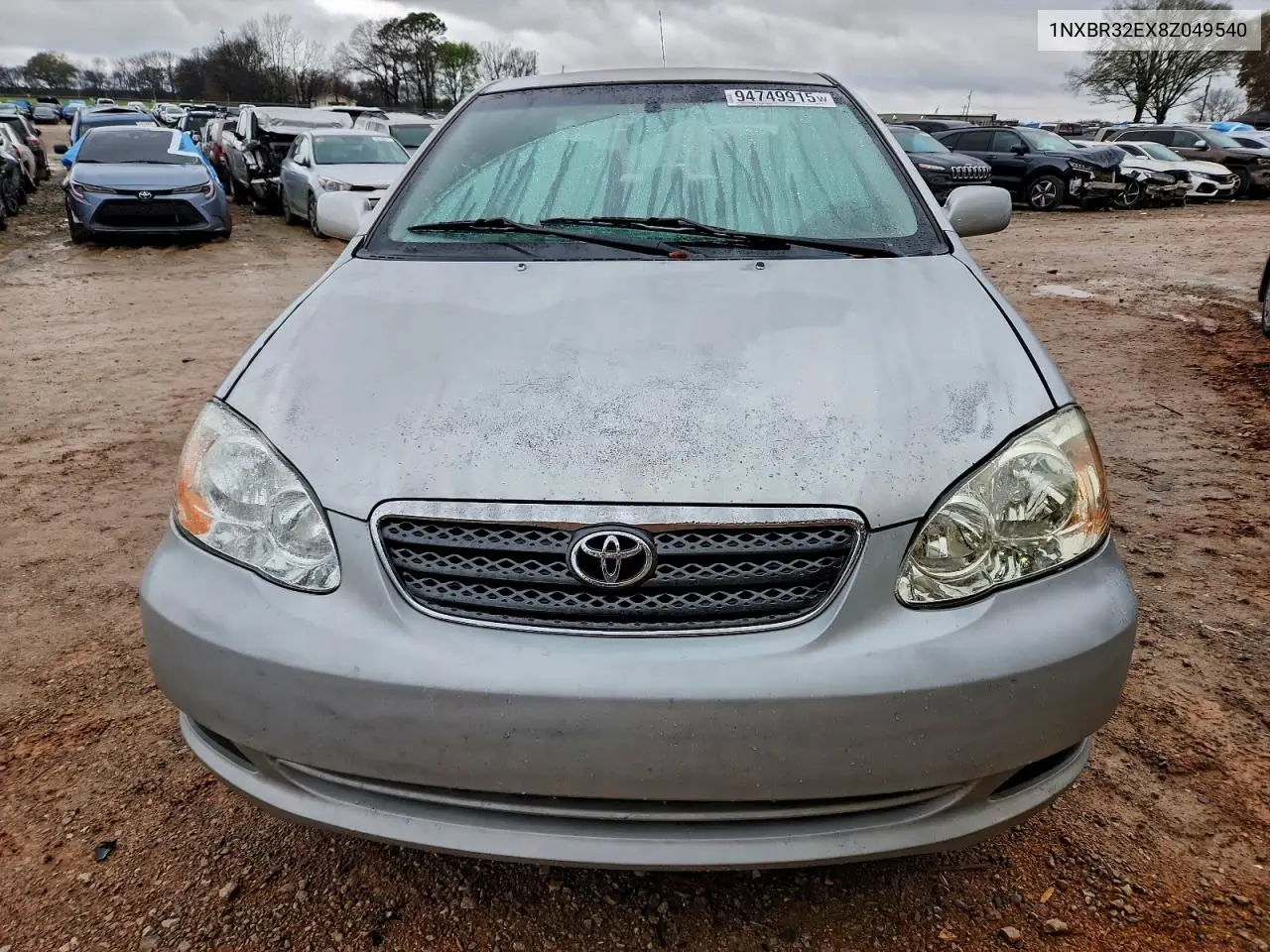 1NXBR32EX8Z049540 2008 Toyota Corolla Ce