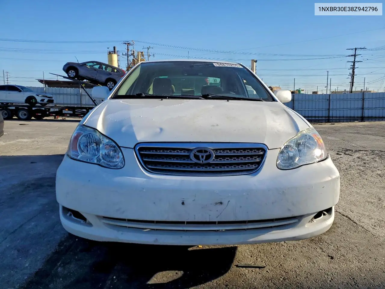 1NXBR30E38Z942796 2008 Toyota Corolla Ce