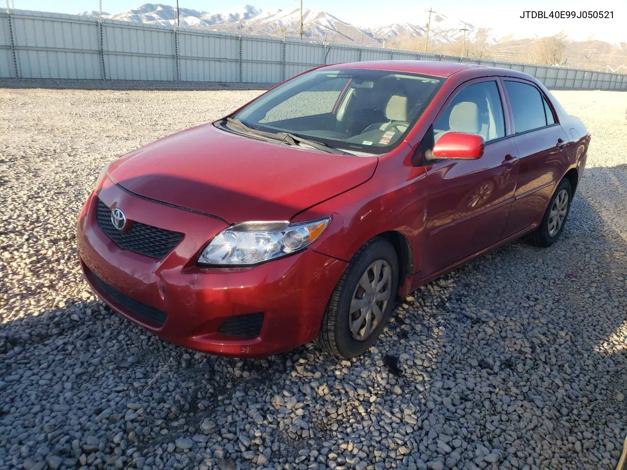 2009 Toyota Corolla Base VIN: JTDBL40E99J050521 Lot: 47072734