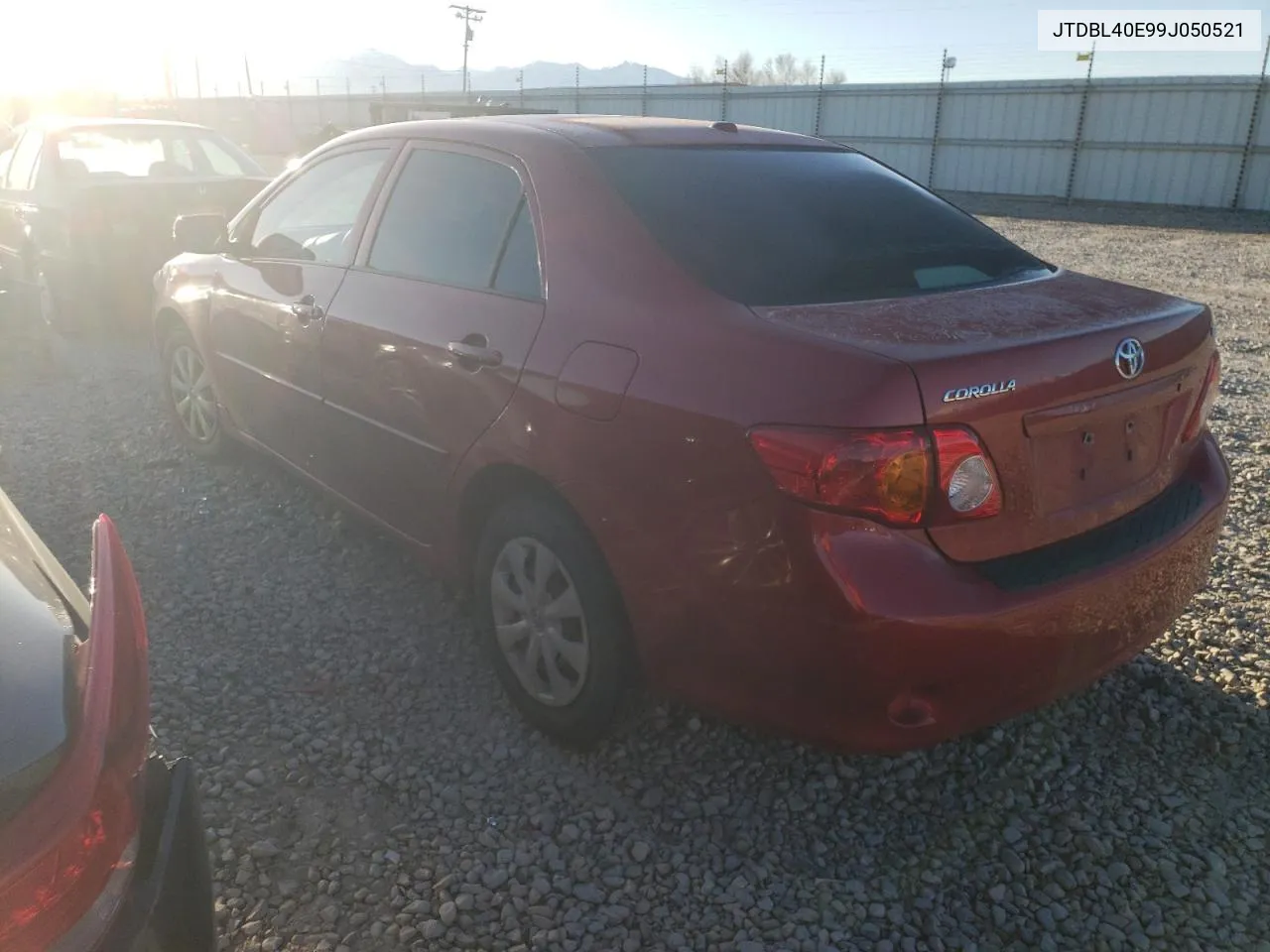 2009 Toyota Corolla Base VIN: JTDBL40E99J050521 Lot: 47072734