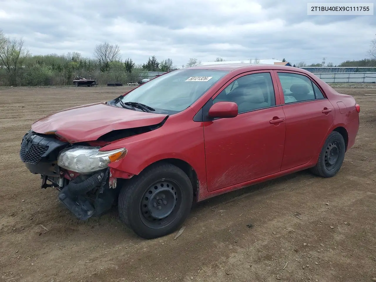 2T1BU40EX9C111755 2009 Toyota Corolla Le