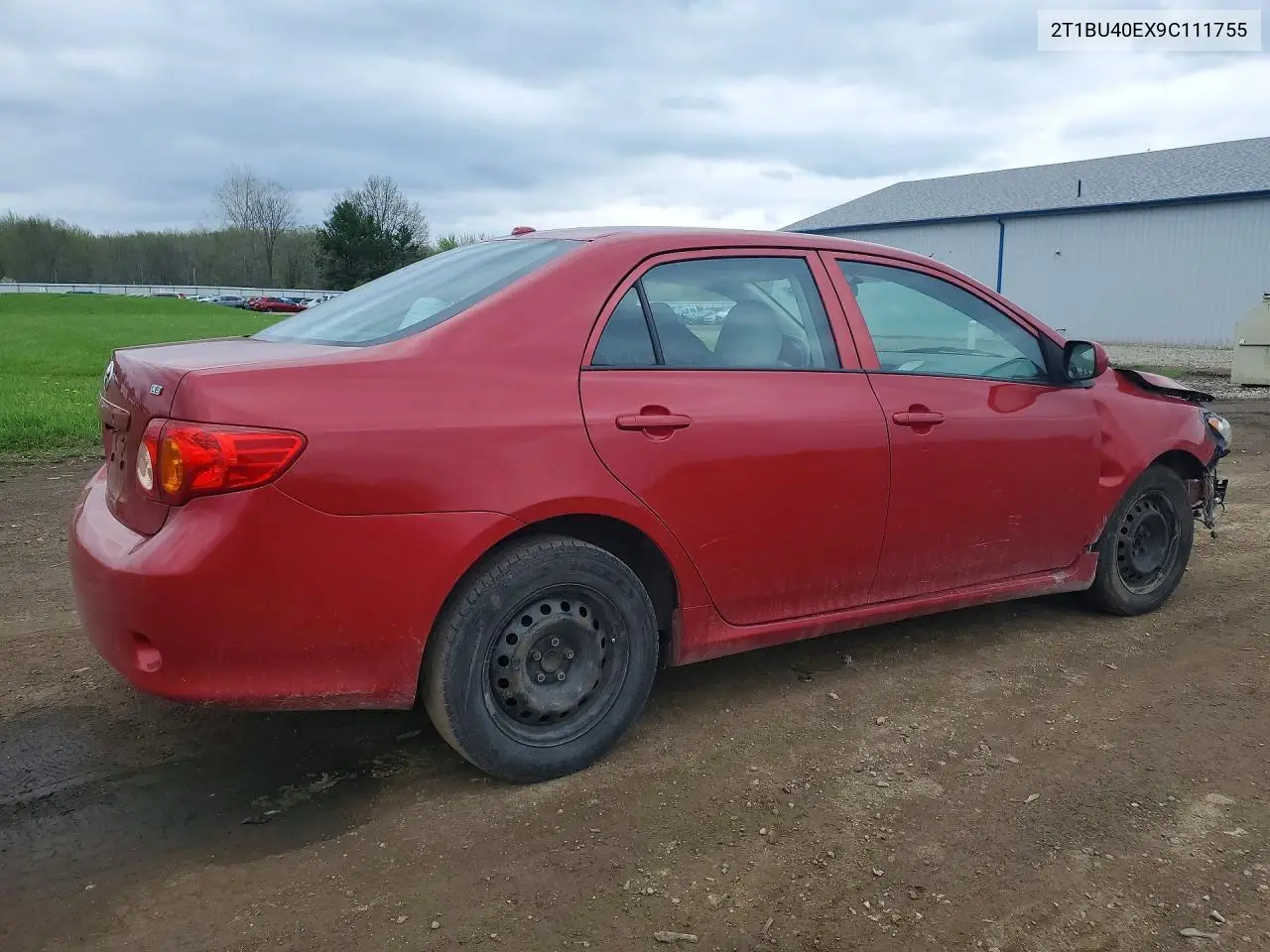 2T1BU40EX9C111755 2009 Toyota Corolla Le
