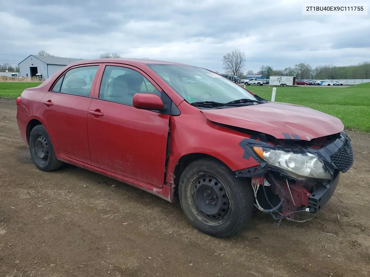 2T1BU40EX9C111755 2009 Toyota Corolla Le