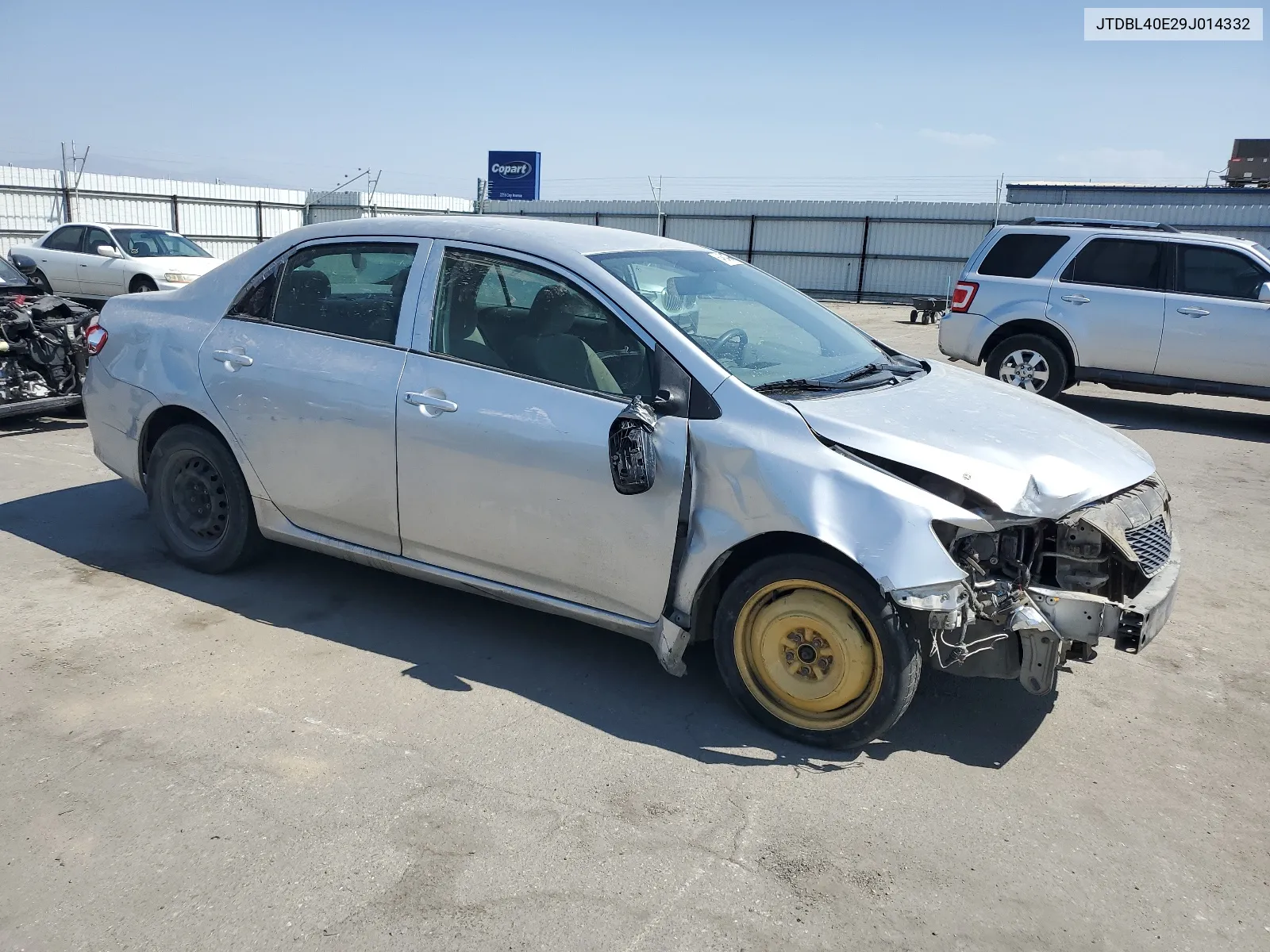 2009 Toyota Corolla Base VIN: JTDBL40E29J014332 Lot: 64684244