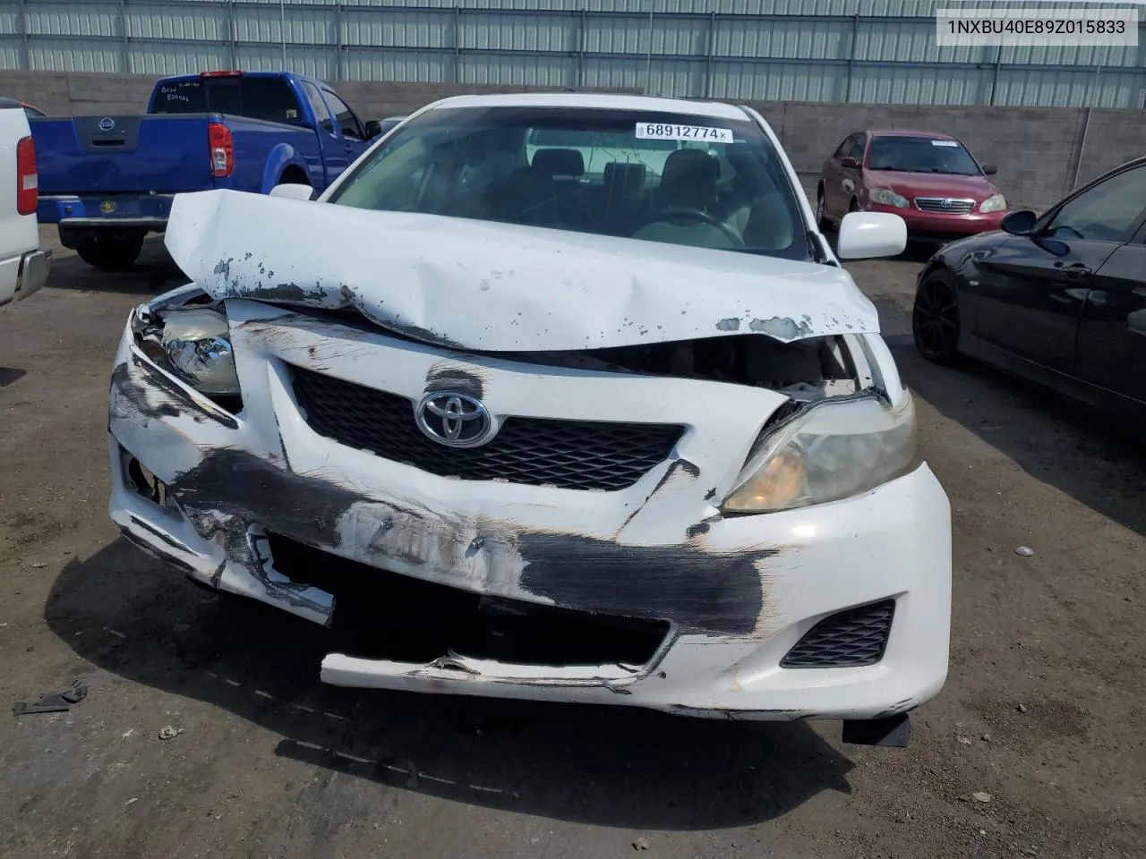 2009 Toyota Corolla Base VIN: 1NXBU40E89Z015833 Lot: 68912774