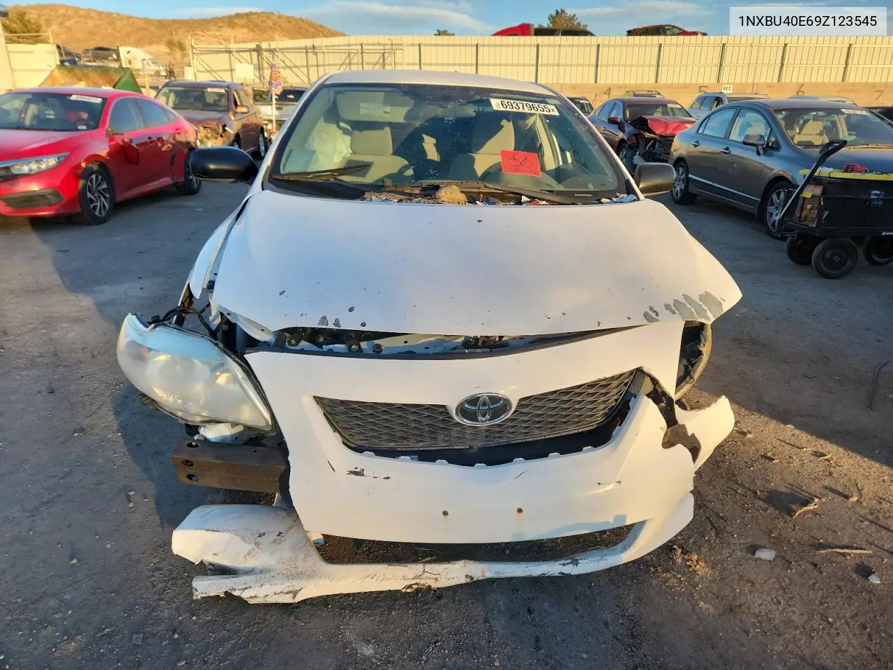 1NXBU40E69Z123545 2009 Toyota Corolla Base
