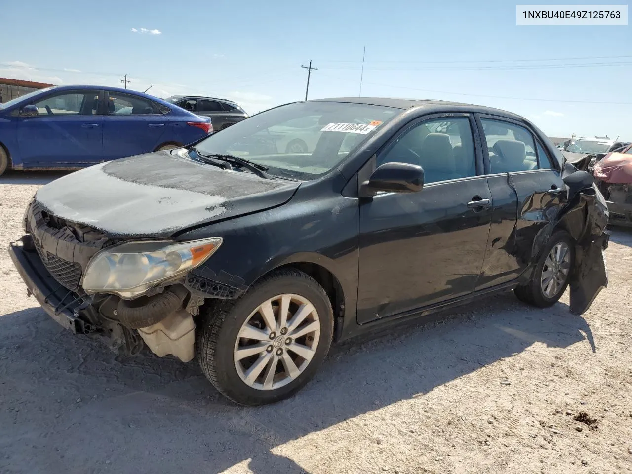 2009 Toyota Corolla Base VIN: 1NXBU40E49Z125763 Lot: 71110644