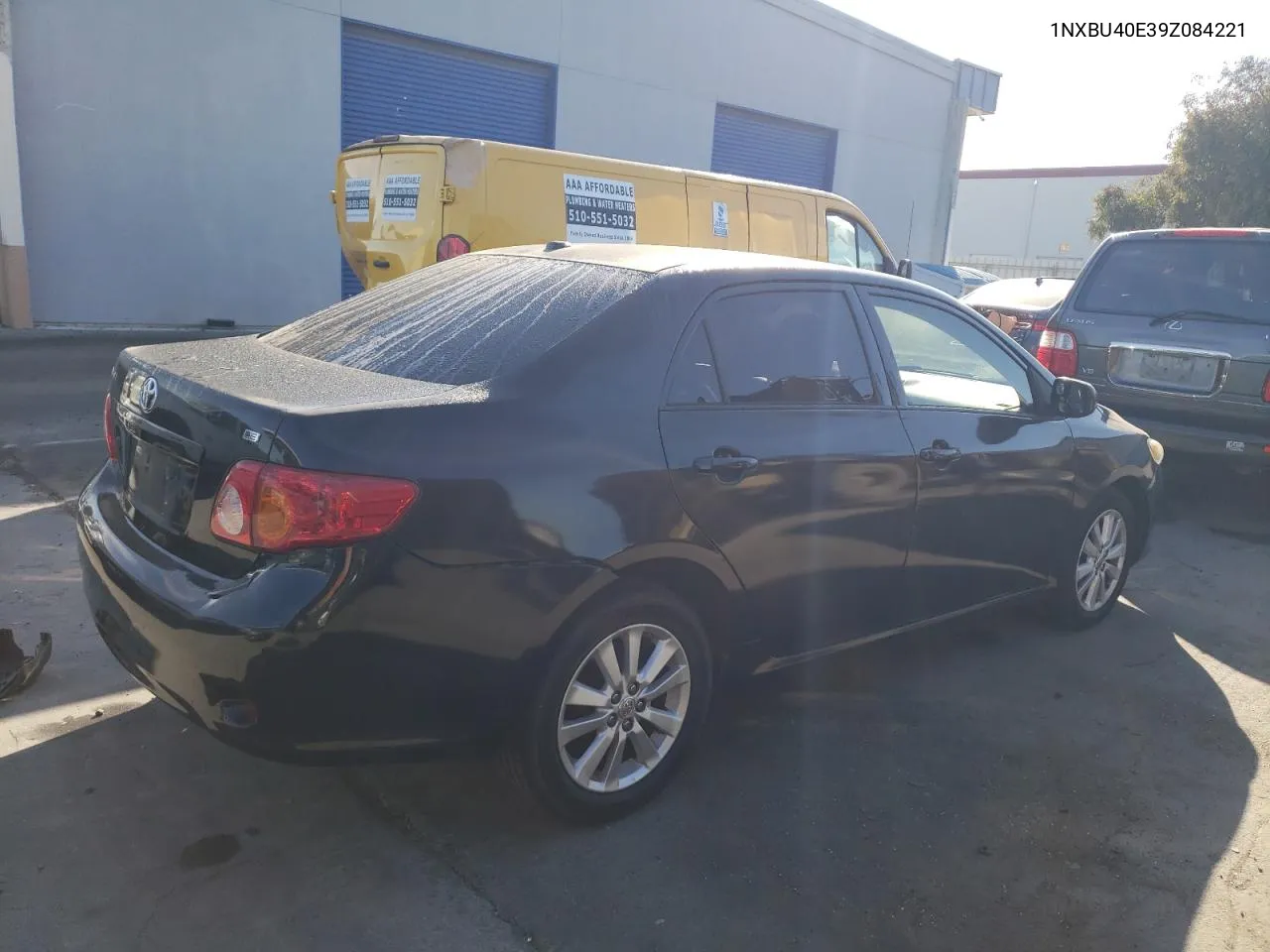 2009 Toyota Corolla Base VIN: 1NXBU40E39Z084221 Lot: 72270554