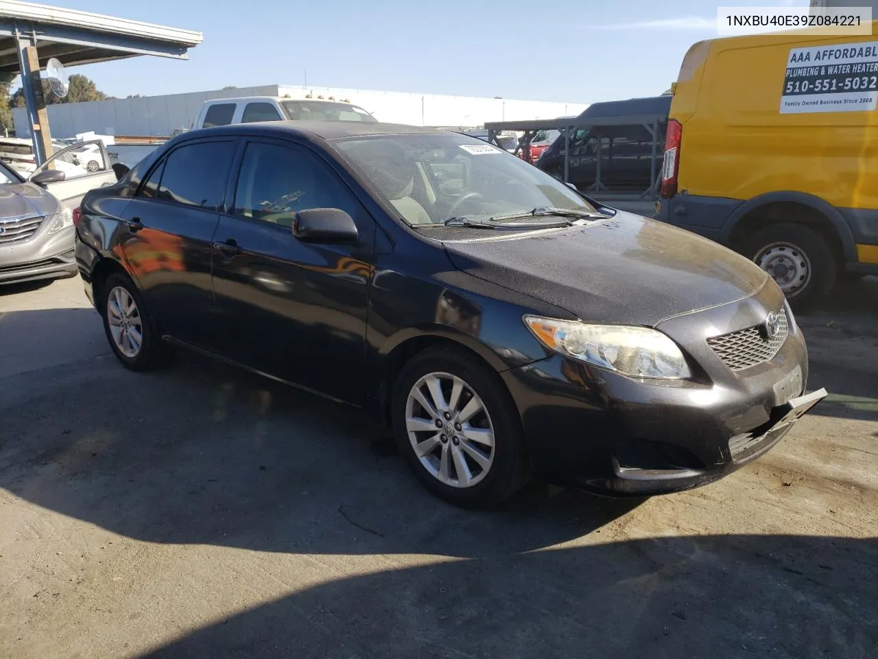 2009 Toyota Corolla Base VIN: 1NXBU40E39Z084221 Lot: 72270554