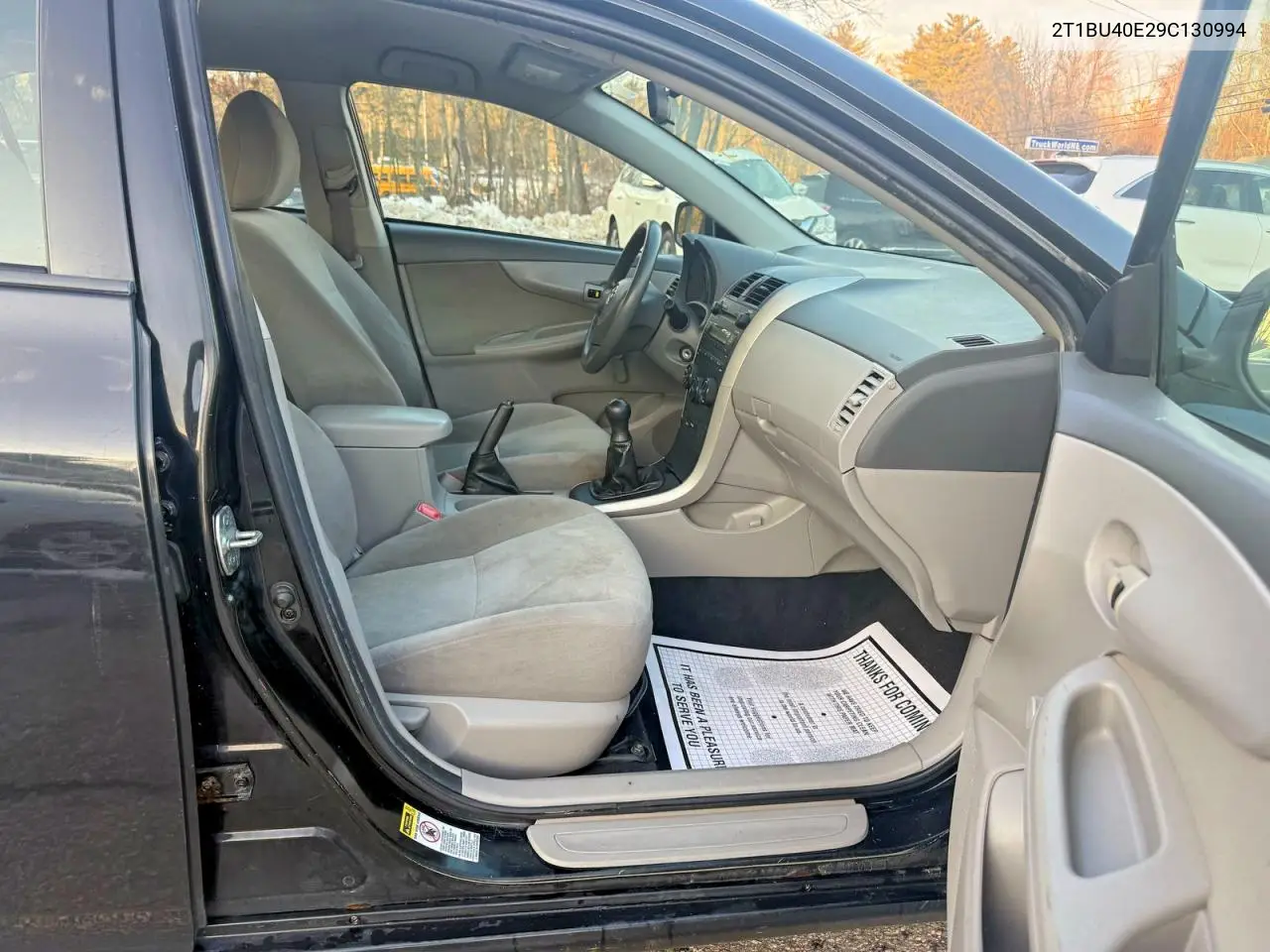 2T1BU40E29C130994 2009 Toyota Corolla Base