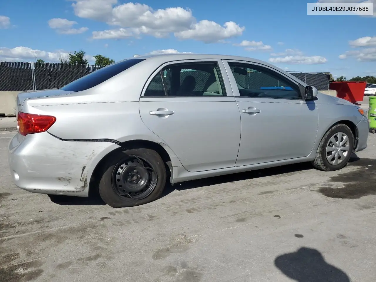 JTDBL40E29J037688 2009 Toyota Corolla Base