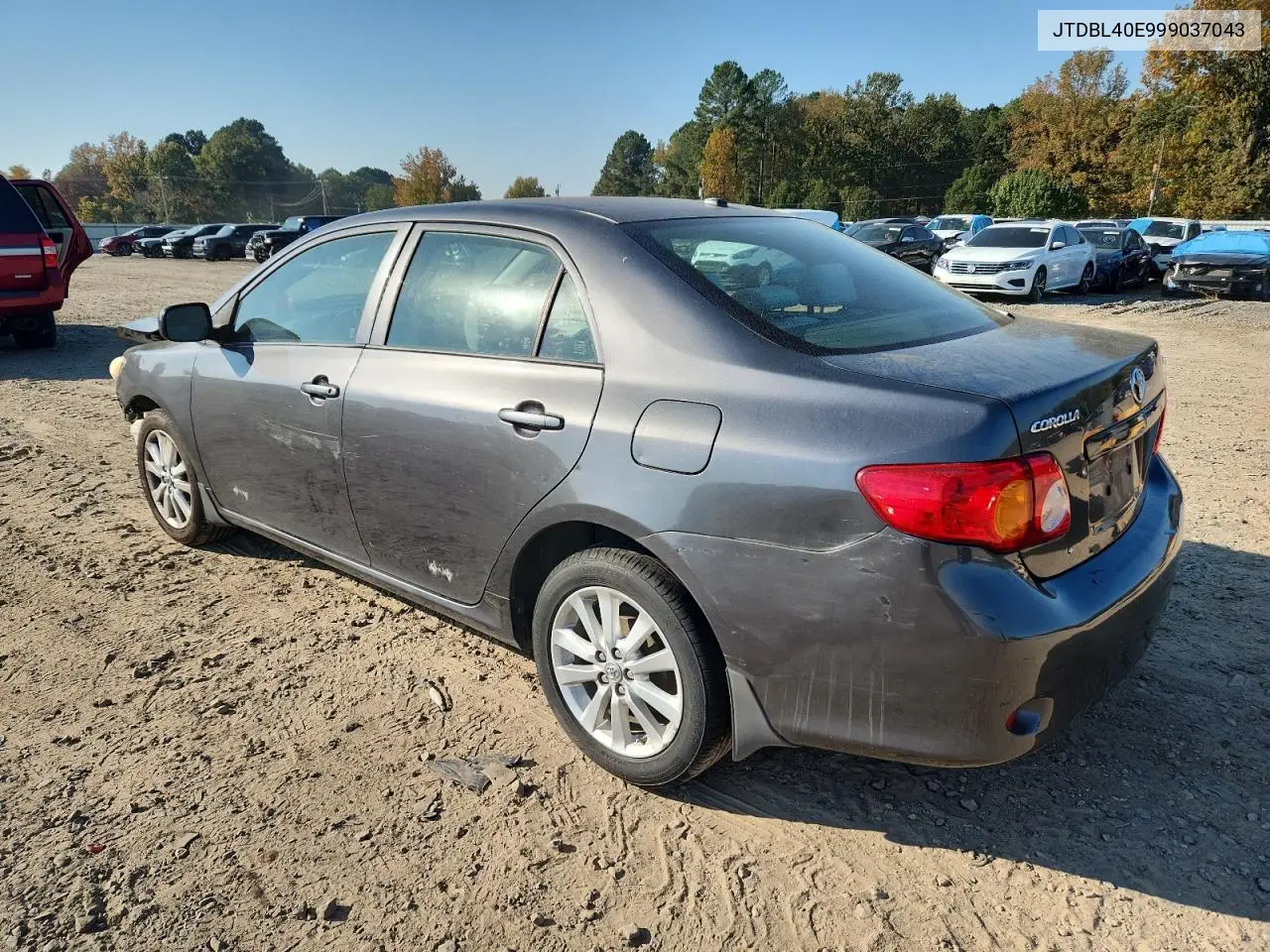JTDBL40E999037043 2009 Toyota Corolla Base