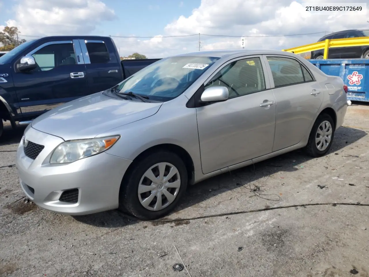 2T1BU40E89C172649 2009 Toyota Corolla Base
