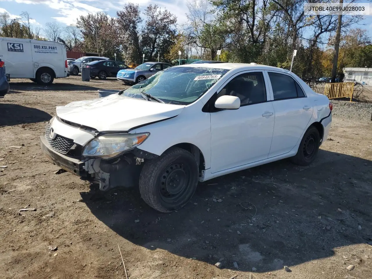 JTDBL40E99J028003 2009 Toyota Corolla Base
