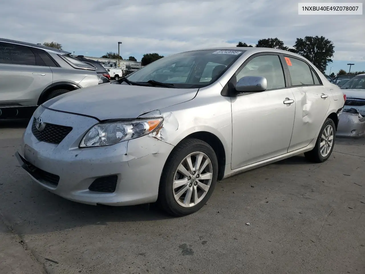 1NXBU40E49Z078007 2009 Toyota Corolla Base