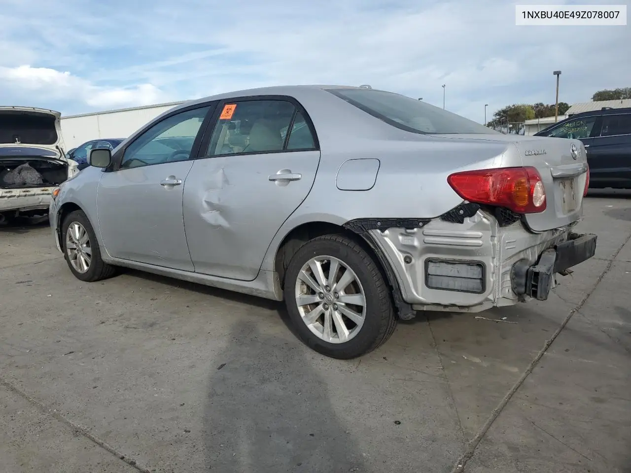 1NXBU40E49Z078007 2009 Toyota Corolla Base