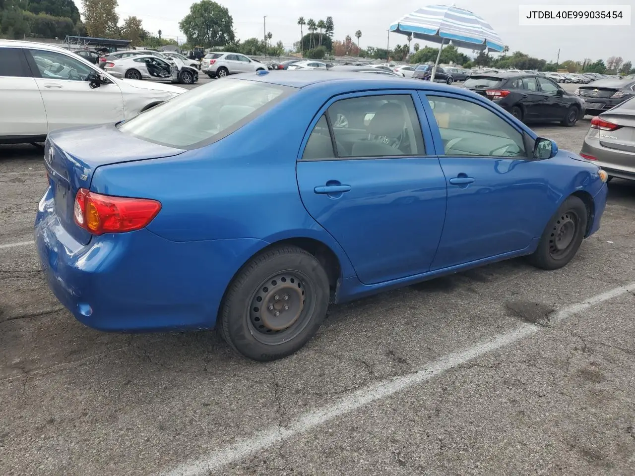JTDBL40E999035454 2009 Toyota Corolla Base