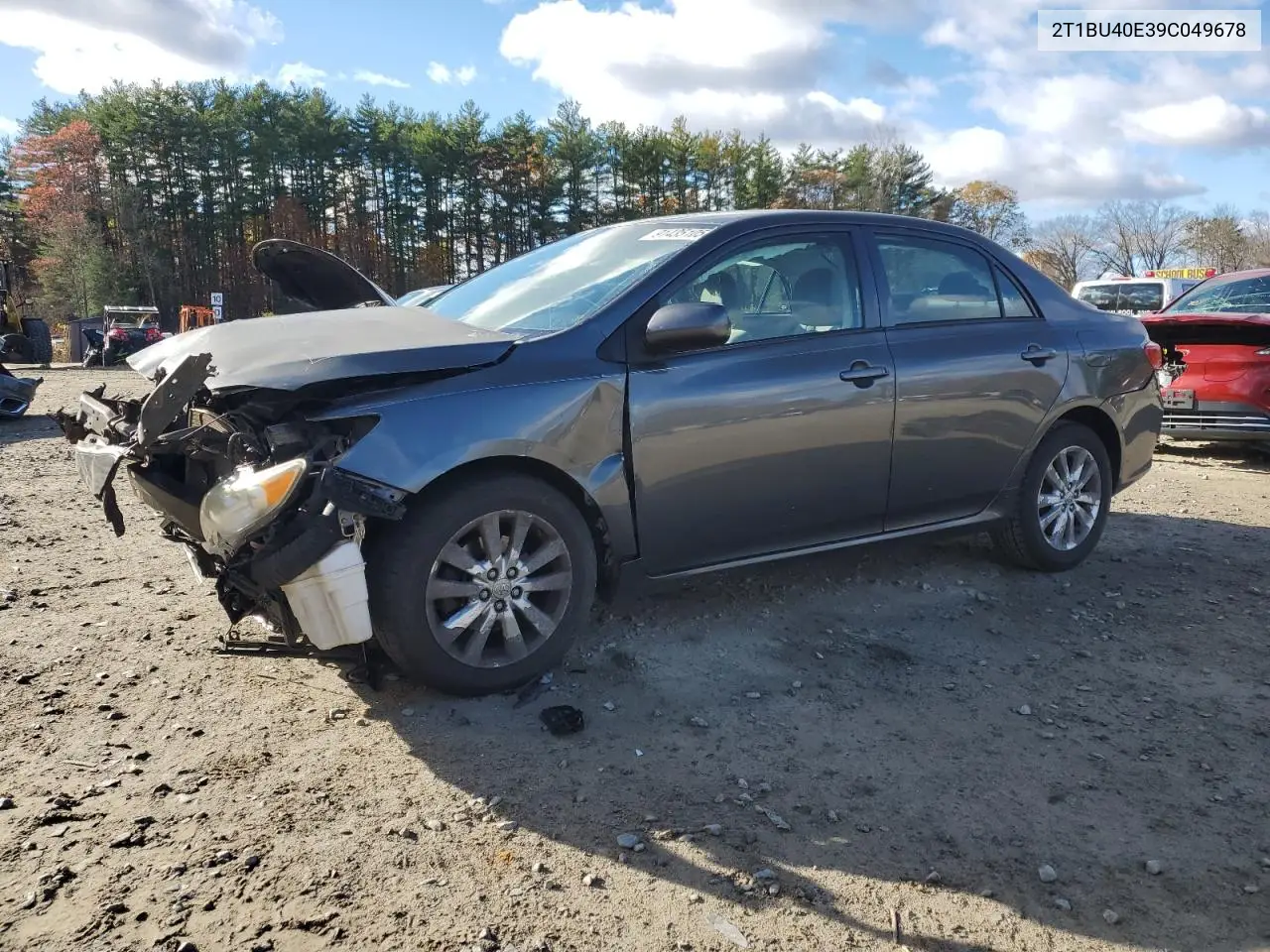 2T1BU40E39C049678 2009 Toyota Corolla Base