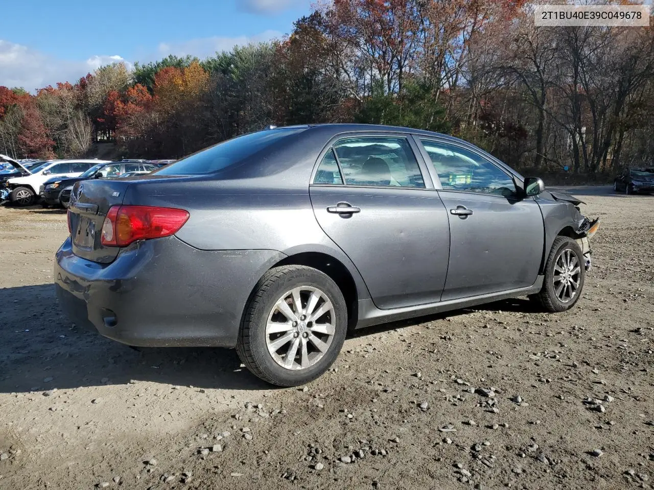 2T1BU40E39C049678 2009 Toyota Corolla Base