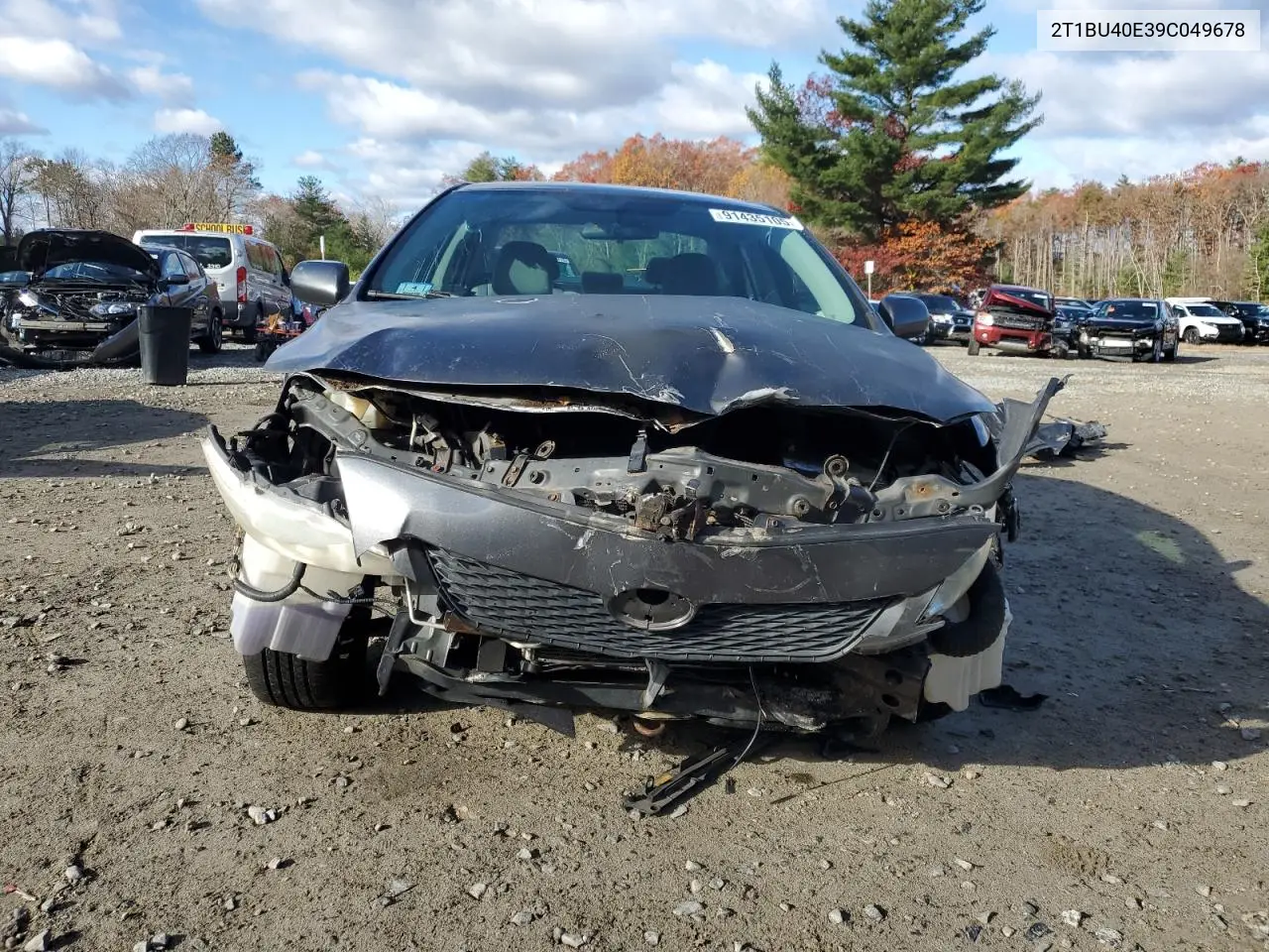 2T1BU40E39C049678 2009 Toyota Corolla Base