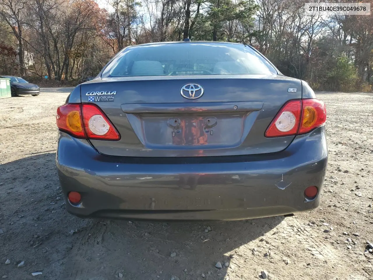 2T1BU40E39C049678 2009 Toyota Corolla Base