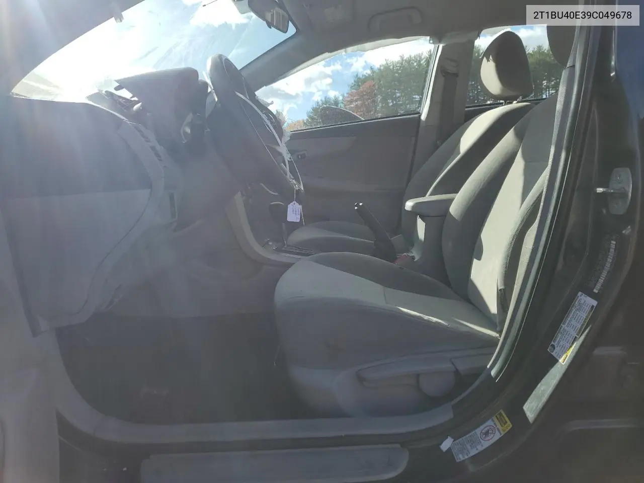2T1BU40E39C049678 2009 Toyota Corolla Base