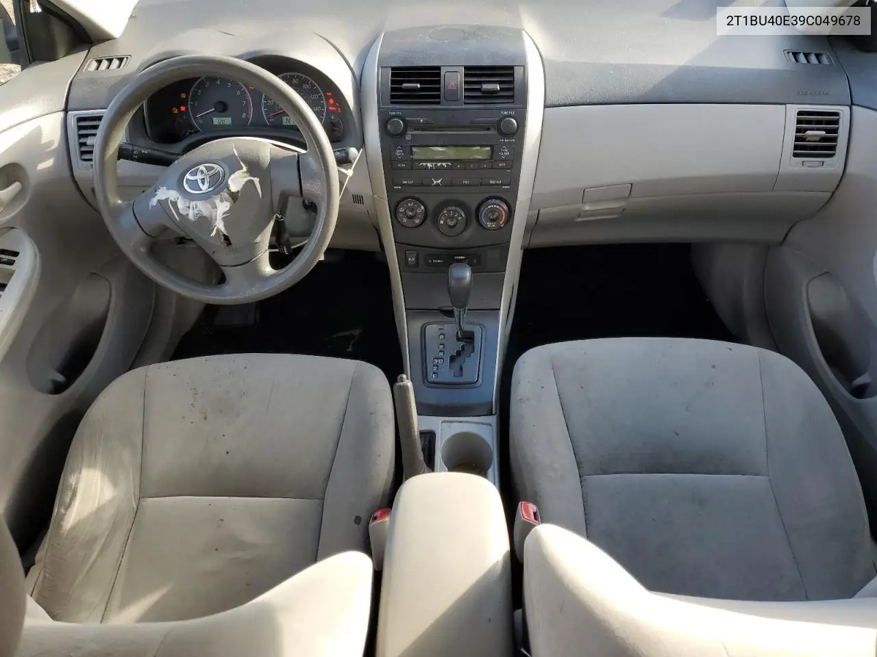 2T1BU40E39C049678 2009 Toyota Corolla Base