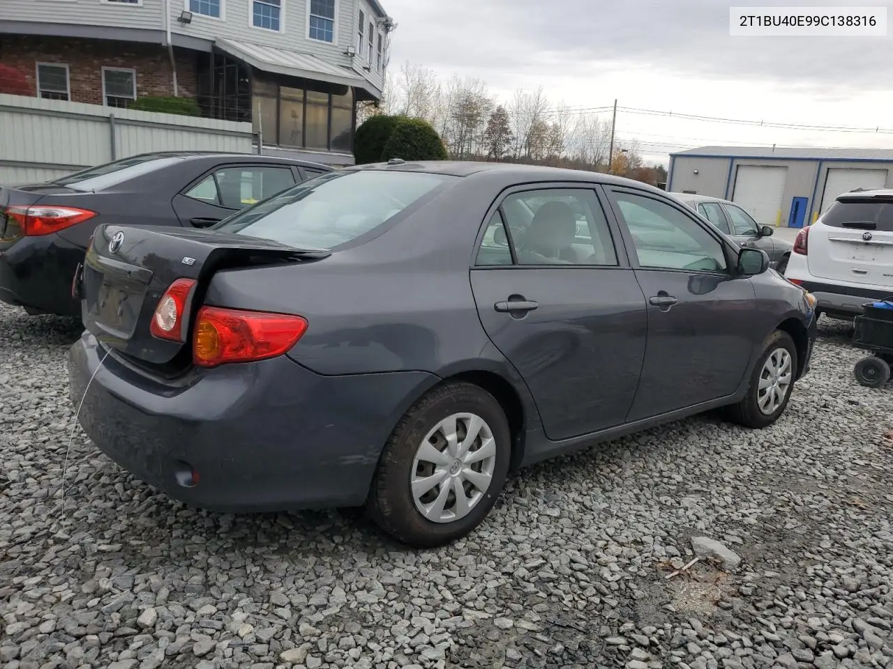 2T1BU40E99C138316 2009 Toyota Corolla Base