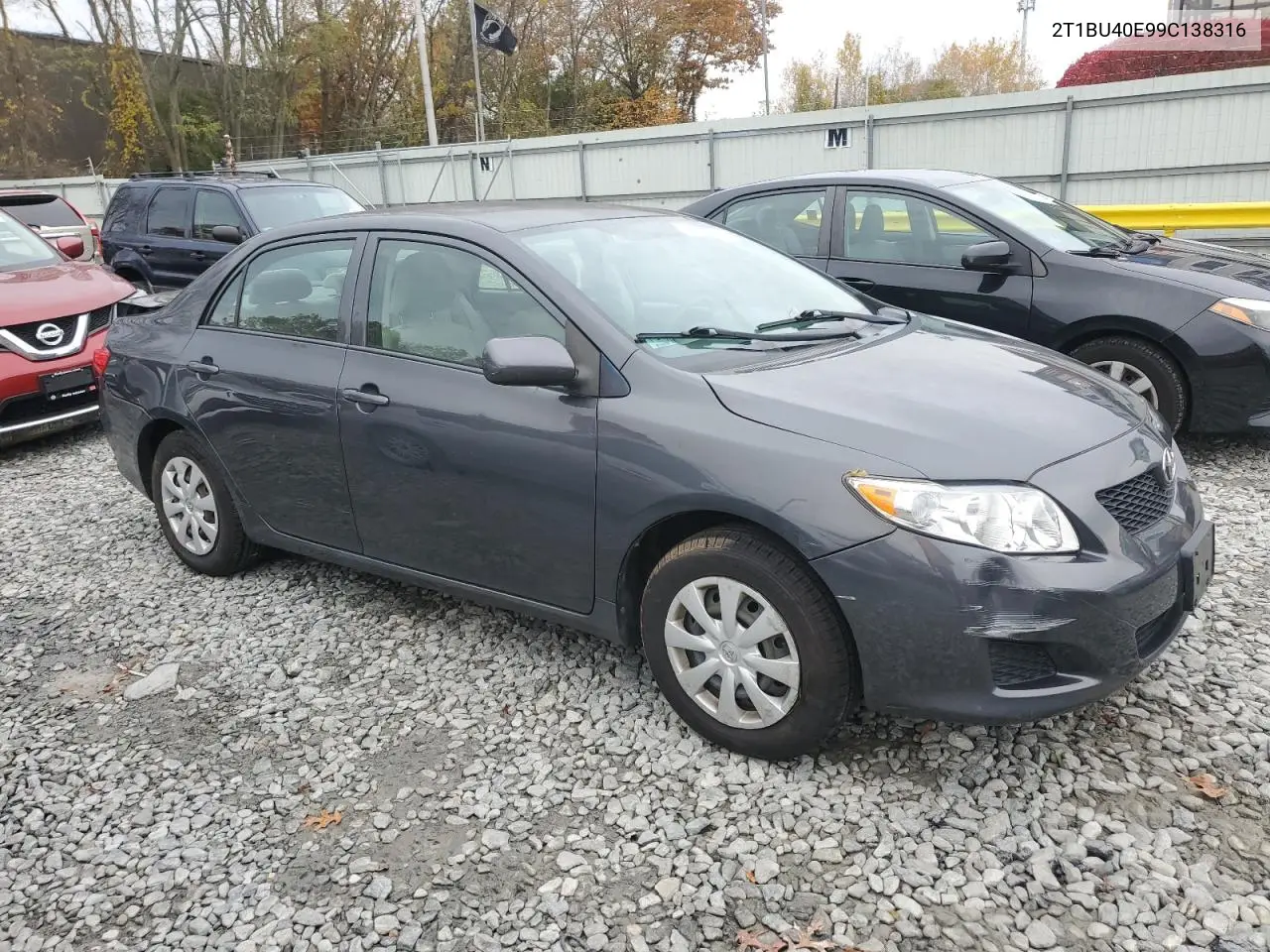 2T1BU40E99C138316 2009 Toyota Corolla Base