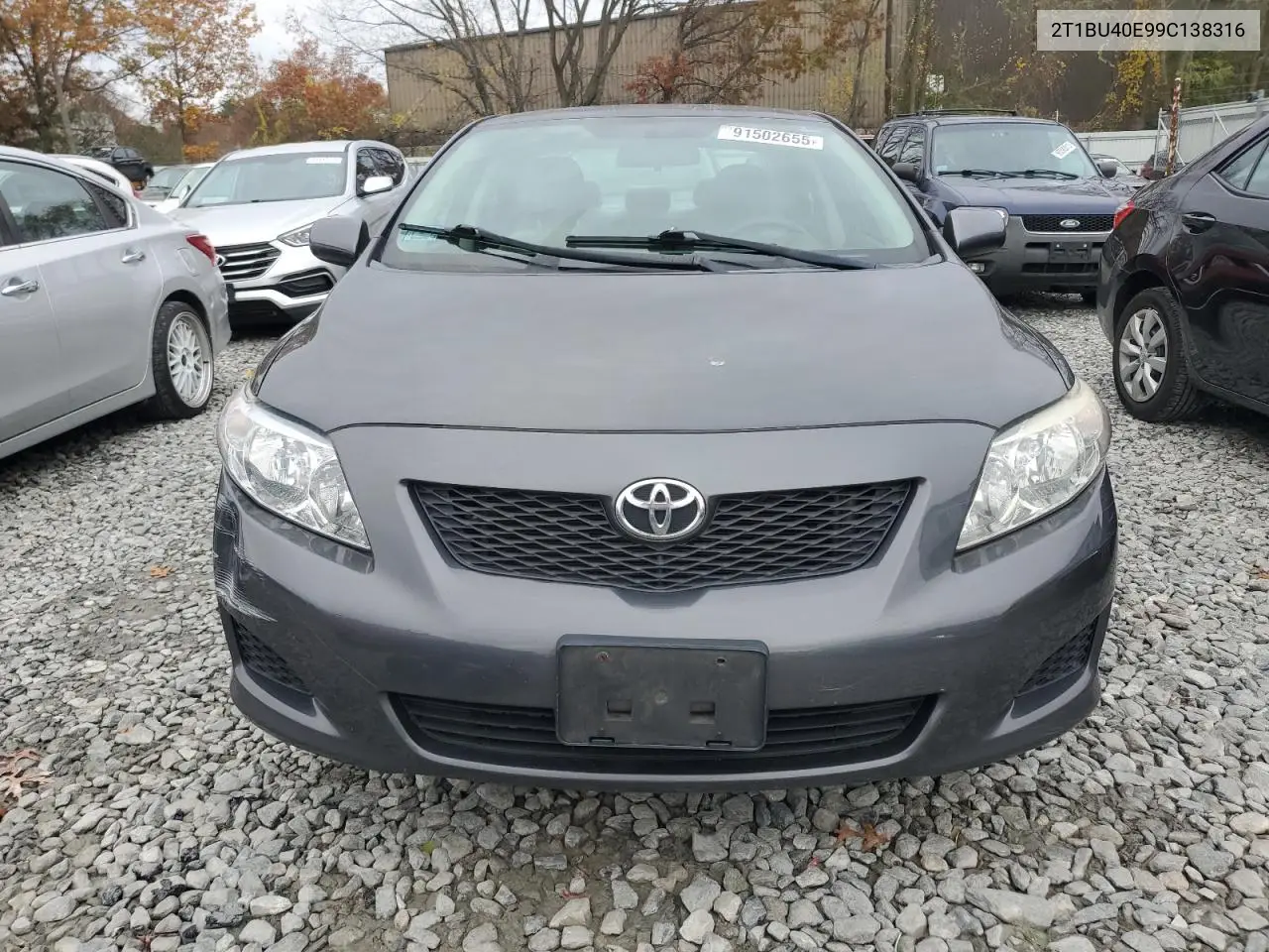 2T1BU40E99C138316 2009 Toyota Corolla Base