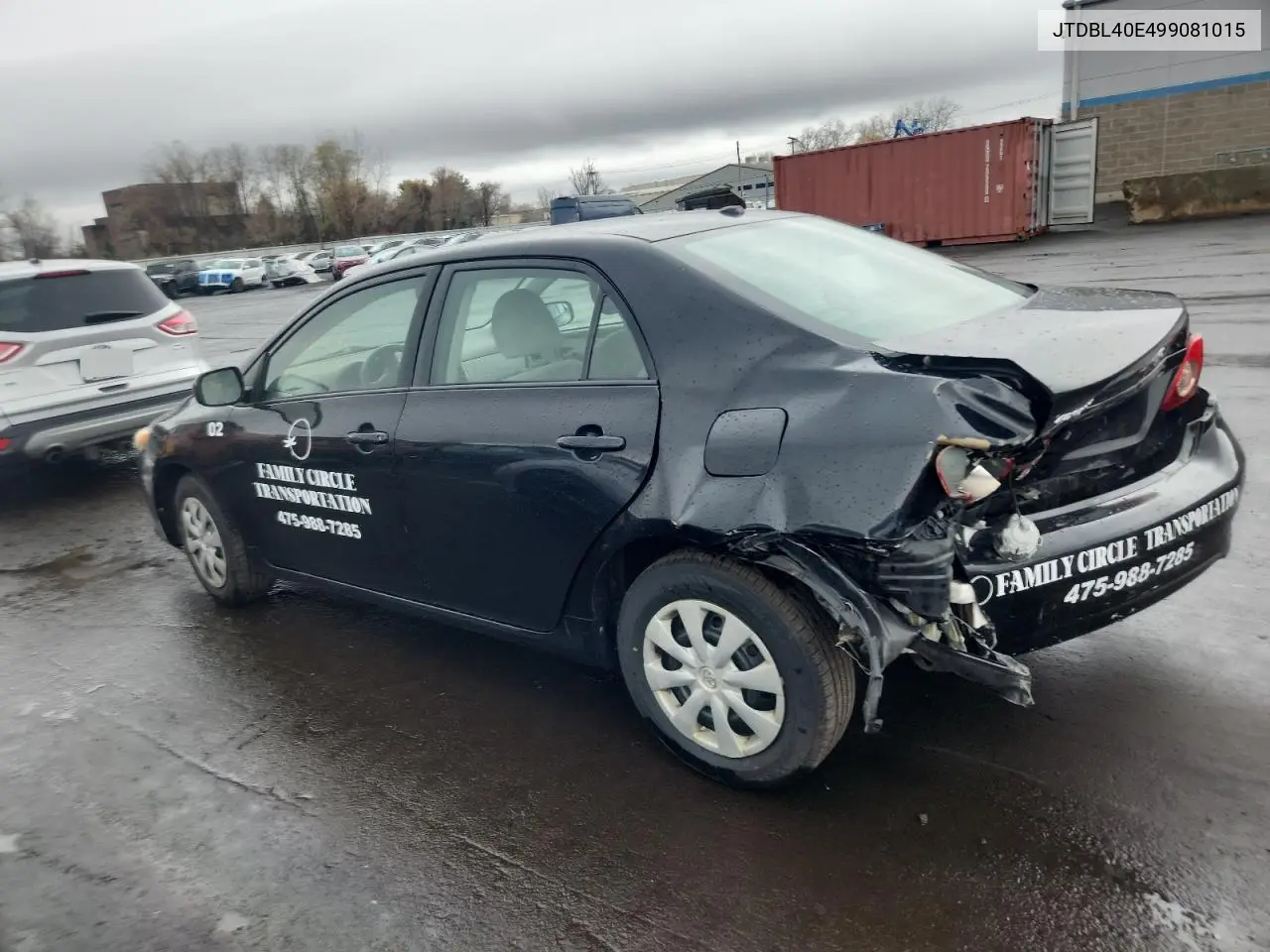 JTDBL40E499081015 2009 Toyota Corolla Base