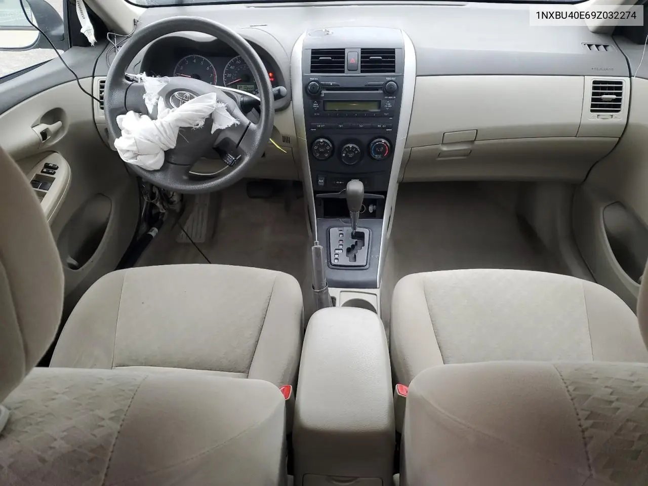 1NXBU40E69Z032274 2009 Toyota Corolla Base