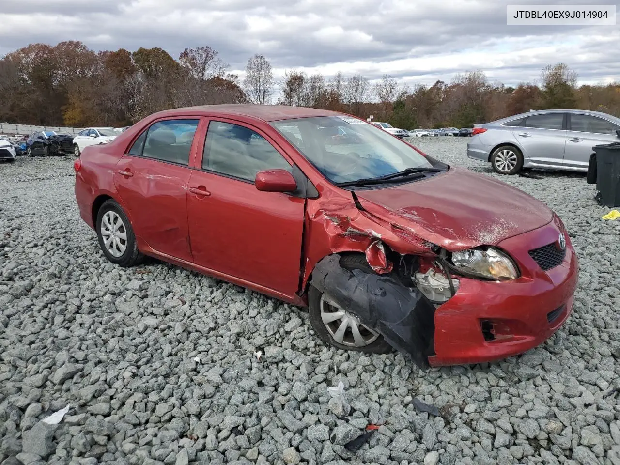 JTDBL40EX9J014904 2009 Toyota Corolla Base