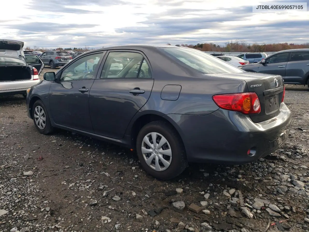 JTDBL40E699057105 2009 Toyota Corolla Base